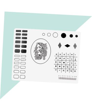 Ipetboom Nail Art Tool Nails Tools Silicone Tool Nail Art Stamping Mats Decorating Tools Nail Sticker Guide Nail Tools Nail Decorations Accessories Nail Art Mat Nail Polish Decorate 40.5*30.5cm As Shown - Buy Online on GoSupps.com