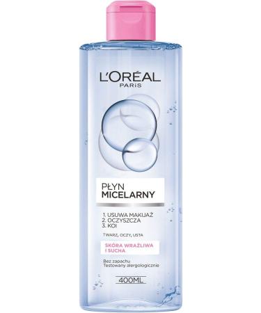 L OREAL PARIS SKIN EXPERT Micellar water dry/sensitive skin 400ml