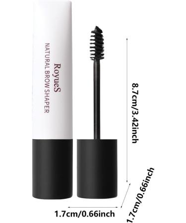 Eyebrow Cream | Natural Quick-Drying Long-Lasting Brow Shaping Gel | Waterproof Eyebrow Gel Brow Gel for Shapes Styling Eyebrows Cruelty Riastvy Natural Gray - Buy Online on GoSupps.com