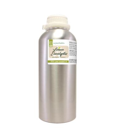 Lemon Eucalyptus Essential Oil - 32 fl oz - Aluminum Bottle - 100% Pure Essential Oil - GreenHealth