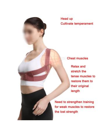 Adjustable Elastic Corset Back Posture Corrector for Kyphosis - Anti Hunchback Bra & Postural Support Belt | mdlian - Buy Online on GoSupps.com