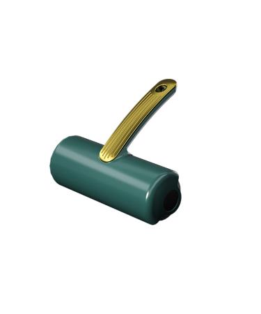 Extra Sticky Lint Roller for Pet Hair 60 Sheet Per Roller Portable Travel Reusable Dog & Cat Hair Remover for Couch Rodillo quitapelusas Fur Removal Tool Dehairing (Color : Green Size : 1 1 Handle+1 Refill Green