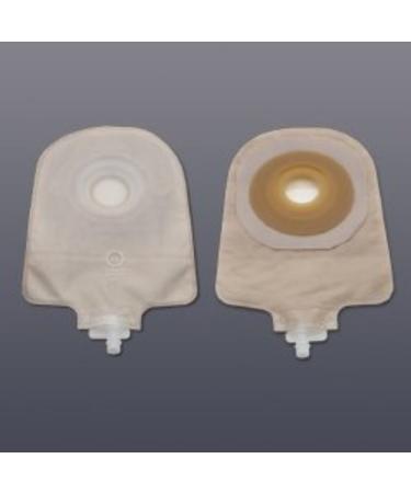 Premier Urostomy Pouch Drainable 1.5" Stoma 9"L 1pc System Ultra Clear 8488 5 Ct Transparent Pre-sized 1-1/2" (38 mm)
