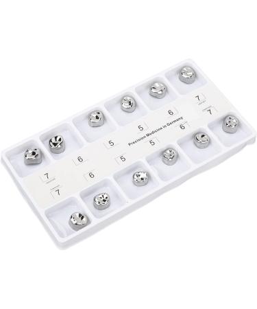 12 Stainless Steel Dental Molar Metal Crowns - Restore Function & Oral Care for Adults - Buy Online on GoSupps.com