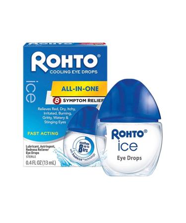 Rohto Eye Drops Cooling R Size .05z Rohto Eye Drops Cooling Relief .05z