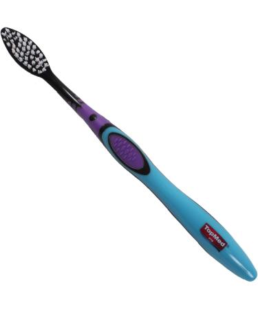 Buy Top Med ETS Smokers Toothbrush - Extra Hard (Purple & Blue) - International Shipping Available - Buy Online on GoSupps.com