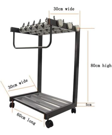 12 Heads 18 Heads Luxurious Umbrella Stand with Lock Space for Hospitals Very Safe Banks Black Iron Frame Storage Rack for White Tube Small Y0S0J1 (Color : Small Size : One Size) - Buy Online on GoSupps.com