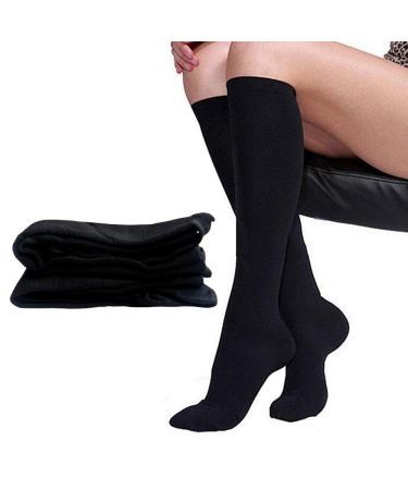 Miracle Socks Anti Fatigue Compression Socks Half Tube Socks 3 Pairs