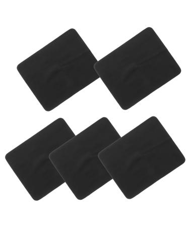 FOMIYES 5pcs Cleaning Cloth Glass Cleaning Wipes Eyeglass Lens Cleaner Cell Phone Clean Cloth Lenses Cleaner Jewelry Polishing Cloth Lens Wipes Cloth Jewelry Cleaner Glasses Screen Suede