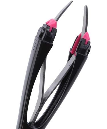 PULABO Stainless Steel Eyebrow Tweezers | Automatic Retractable & Multifunctional Eyebrow Removal Clip - Shop Internationally - Buy Online on GoSupps.com