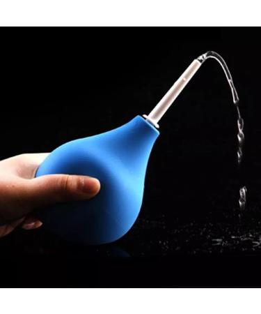 Silicone Enema Bulb - Portable 320ml Anal Shower Cleaner for Women & Men | Soft Smooth Nozzle - Buy Online on GoSupps.com