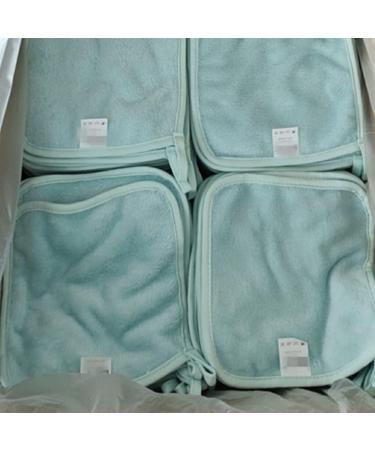 Dajidafu 10 Pieces Face Cleaning Cloth Reusable Washable Replacement Solid Color Hanging Girls Makeup Cosmetic Remover Pad Rose Red - Buy Online on GoSupps.com