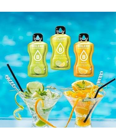 Bolero LEMON 24x3g | Sugar-free juice powder sweetened with stevia + vitamin C | for children and athletes | gluten-free vegan | lemon flavor - Buy Online on GoSupps.com