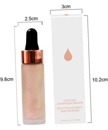 FOMIYES 2pcs Enhancer Enhanceer Highlight Illuminating Re Makeup Fashion Drops Three-dimensional - Buy Online on GoSupps.com