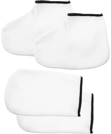 minkissy Paraffin Wax Foot Bags Pairs Paraffin Paraffin Wax Mitt Paraffin Wax Bath s Exfoliating Boots Wax s Exfoliating Boot 4 Boot Glove Wax Hand Gloves - Buy Online on GoSupps.com