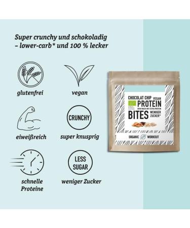Apple Cinnamon Crunch Nomnoms | Organic Vegan Protein Bites | Healthy Snack Alternative | 5-Pack Protein Bar with Erythritol - Buy Online on GoSupps.com