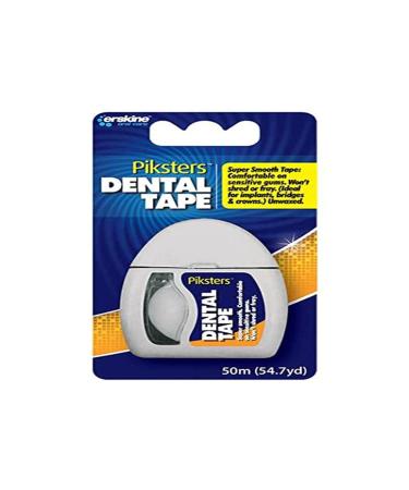 Erskine Piksters Dental Tape with Fluoride 50m