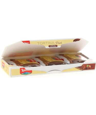 Loacker Tortina Biscuits Dark Chocolate Hazelnut Flavour Box of Chocolate Biscuits Classic Italian Biscuits All Natural Ingredients 125 g (Pack of 2) - Buy Online on GoSupps.com