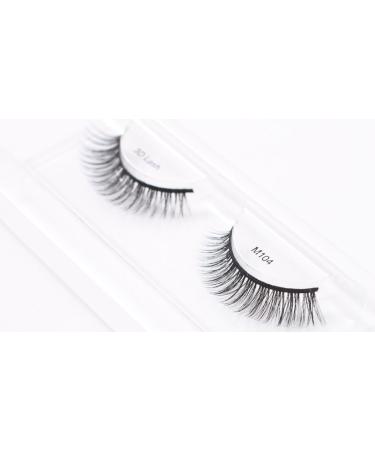 4 Pairs Miss Lashes 3D Volume M104 - Luxurious and Dramatic Eyelashes - Buy Online on GoSupps.com