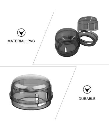 DOITOOL 4 Pcs Stove Knob Covers - Child Proof Safety Locks for Gas Stove & Oven - Kitchen Gas Safety Guards - Black - Buy Online on GoSupps.com