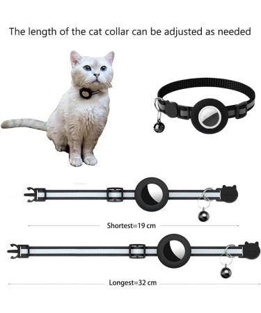 Hepplly Reflecting Airtag Cat Neck Band with Bell & Holder - Safe Stylish & Compatible for Kittens & Cats (Yellow) - Buy Online on GoSupps.com