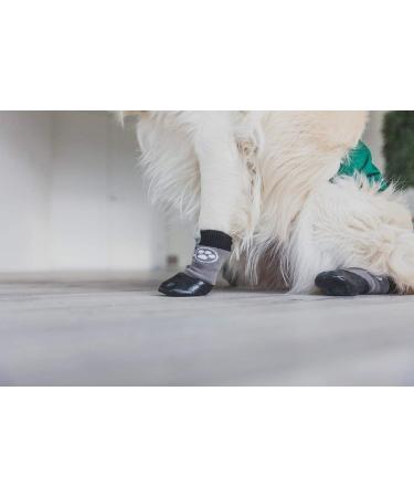 Grippers Non Slip Dog Socks | Paw Traction Control & Protection | Indoor Dog Booties XXS - Buy Online on GoSupps.com