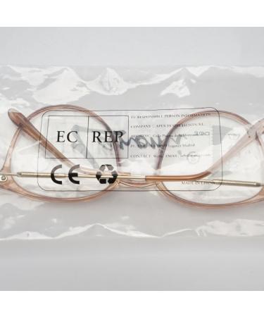 Buy Lanomi Multifocal Reading Glasses with Blue Light Filter | UV400 Protection | Round Design | 3.0 Diopters for Men & Women - Buy Online on GoSupps.com