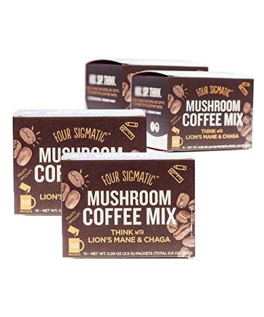 Four Sigmatic LIONS MANE AND CHAGA COFFEE - 4 PACK