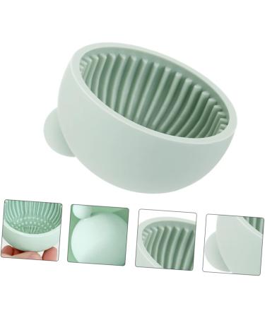 DOITOOL Cleanser of Makeup Brush Cosmetic Brush Cleaner Eyeshadow Brush Cleaner Mat Silicone Brush Cleaning Pad Makeup Brush Scrubber Facial Cleaner Japanese-style Cleaning Bowl Silica Gel - Buy Online on GoSupps.com
