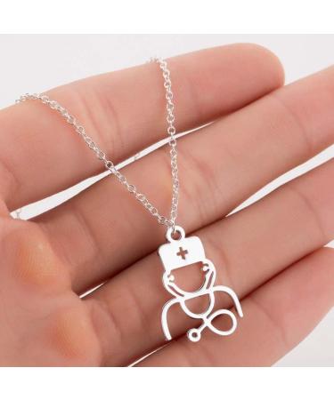Gift for Nurses & Doctors: Stethoscope Necklaces - Perfect Medical School Graduation & Appreciation Gifts - Buy Online on GoSupps.com
