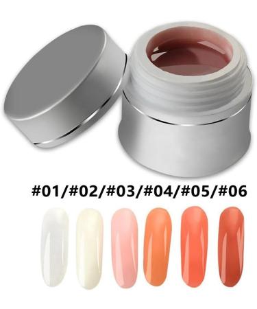 Ysyqkn Builder Base Strengthening Gel 15ml Soak Off for Gel Nail Polish/LED Shinny for Salons 1 - Buy Online on GoSupps.com