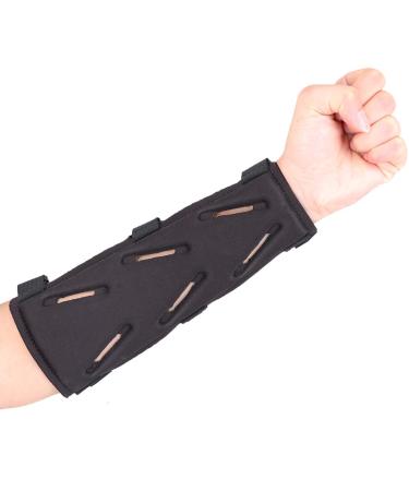 KRATARC Archery Arm Guard Adjustable Protective 3-Strap Accessory Lightweight Hunting Target Shooting Adult Unisex Black length 7'' - Buy Online on GoSupps.com