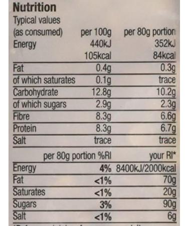 Morrisons Wholefoods Dried Yellow Split Peas 500g - Premium Quality Legumes for Healthy Cooking - Buy Online on GoSupps.com