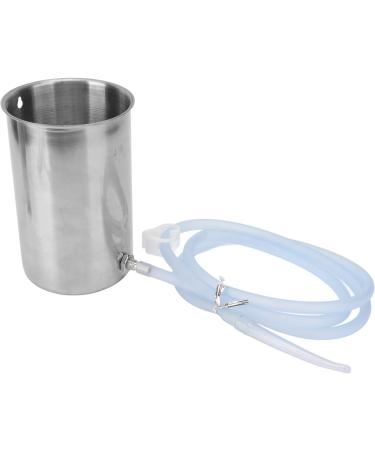 Xcello Enema Set - 1L Stainless Steel for Colon & Liver Cleansing | Versatile Coffee Enema Kit for Birth Preparation | International Shipping Available - Buy Online on GoSupps.com