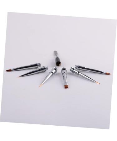 Beaupretty Drill Set nail dotting painting pen Nail Dotting Pen nails art pen Nail Drawing Pen liner brush for eyes nail Nail Art Supplies Nail Design Brush Pen nail drill Pen 17cm Black - Buy Online on GoSupps.com