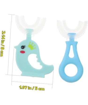 Magiclulu Children's Silicone Toothbrush - Eco-Friendly Soft Cleaning Brush for Kids' Oral Care - Buy Online on GoSupps.com