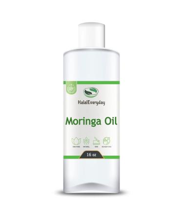 Moringa Oil - 100% Pure Natural Unrefined Virgin Organic | Cosmetic & Food Grade | For Skin Body Hair & Face (16 oz.) - Buy Online on GoSupps.com