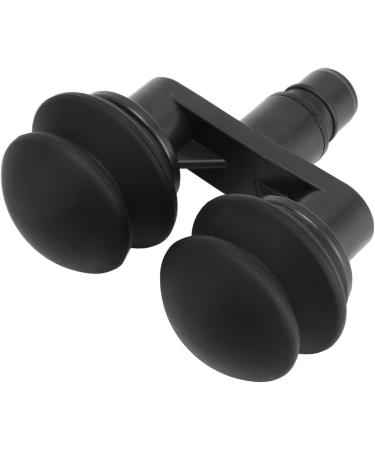 18mm Muscle Massage Pistol Head - Soft Silicone Double Pillow Attachment for Fascia Therapy | Interchangeable Massager - Buy Online on GoSupps.com
