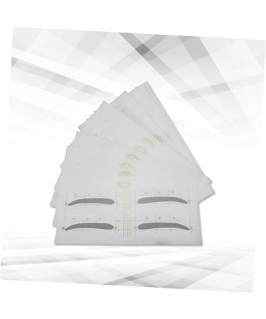 Beatifufu 12 Pieces 48 Eyebrow Grooming Stencils Eyebrow Stencils Beginner Eyebrow Sticker DIY Eyebrow Card Eyebrow Pencil Eyebrow Trimmer - Buy Online on GoSupps.com