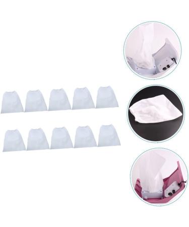 ADOCARN 10pcs Nail Art Vacuum Cleaner Bag Nail Dust Collector Pouch Nail Collector Accessory Nail Tools Nail Accessories Nail Vacuum Cleaner Pouch Non-Woven Fabric White Manicure Container - Buy Online on GoSupps.com