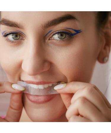 Gentle Whitening & Remineralization Teeth Strips | Helps Your Teeth gets Stronger | 14-Treatment Kit for Sensitive Teeth | Peroxide-Free Formula with Hydroxyapatite Papain & Coconut Oil (28 Strips) - Buy Online on GoSupps.com