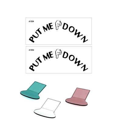 3 Pcs Toilet Seat Lifter Handle Avoid Touching Seat Cover Lifter and 10 Pcs Funny Toilet Seat Stickers Decals for Bathroom, Home, Travel, Office and Hotel