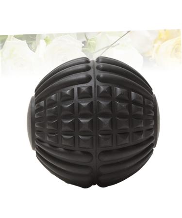 Gatuida Lacrosse Massage Balls for Plantar Fasciitis | Vibrating Foot Roller for Pain Relief & Mobility | Exercise & Fitness Tool - Black - Buy Online on GoSupps.com