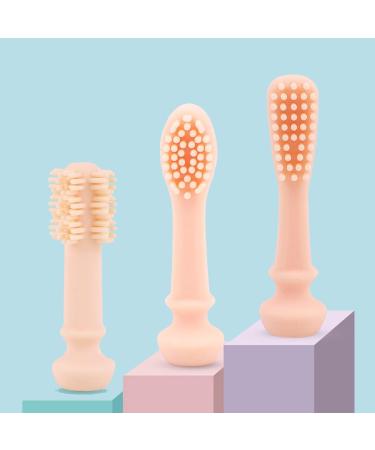 Buy Baby & Children s Toothbrush Set Nano Soft Toothbrush with 3 Replacement Heads for Infants & Toddlers | Gentle Oral Care - Buy Online on GoSupps.com