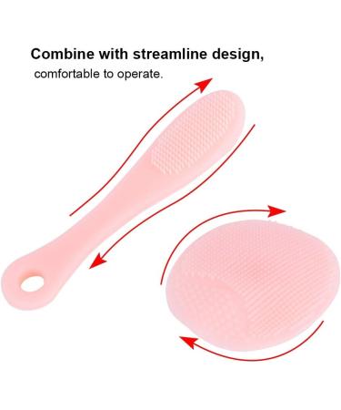 Silicone Facial Scrub Silicone Powder Puff Super Soft Water Droplet Facial Scrub Blackhead Facial Scrub Makeup Removal Circular Set - Buy Online on GoSupps.com