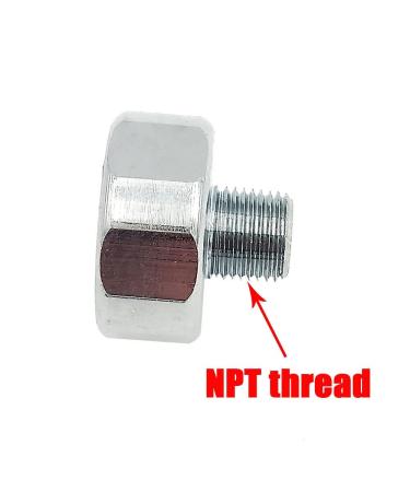 2pcs 6000psi Pressure Gauge for Paintball Airsoft PCP Air Rifle | 1 Inch Diameter, 1/8 npt Thread - Buy Online on GoSupps.com
