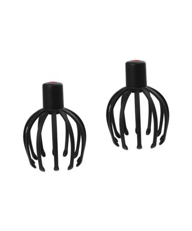 Beaupretty 2 STK Head massager Electrical hairbrushes for women's scalp brush brushes for women shampoo brush cursey products scalp massager scalp massager sch noir dropshipping
