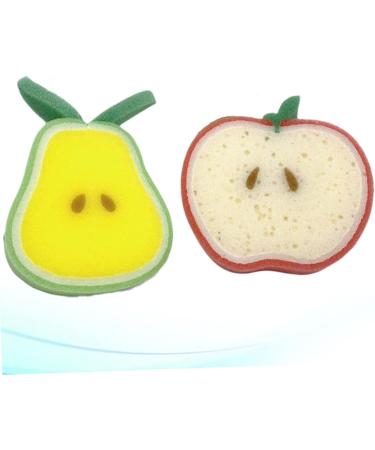 Natural Bath Sponge Set - Healeved 2pcs Shower Sponge & Loofah Bath Ball for Kids - Eco-Friendly Bath Pouf - Buy Online on GoSupps.com