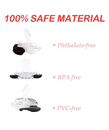 Gentleman Mustache Baby Pacifier Set - 3pcs | Suitable for 0-36 Months | Ideal Gift for Boys and Girls - Buy Online on GoSupps.com