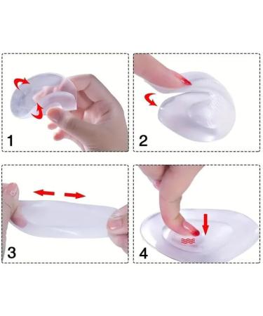 Buy Ximimark 12pc High Heel Toe Plugs & Water Drop Forefoot Pads for Women - Comfort Friction Relief & Blister Prevention - Adjustable Inserts for All-Day Support - Buy Online on GoSupps.com